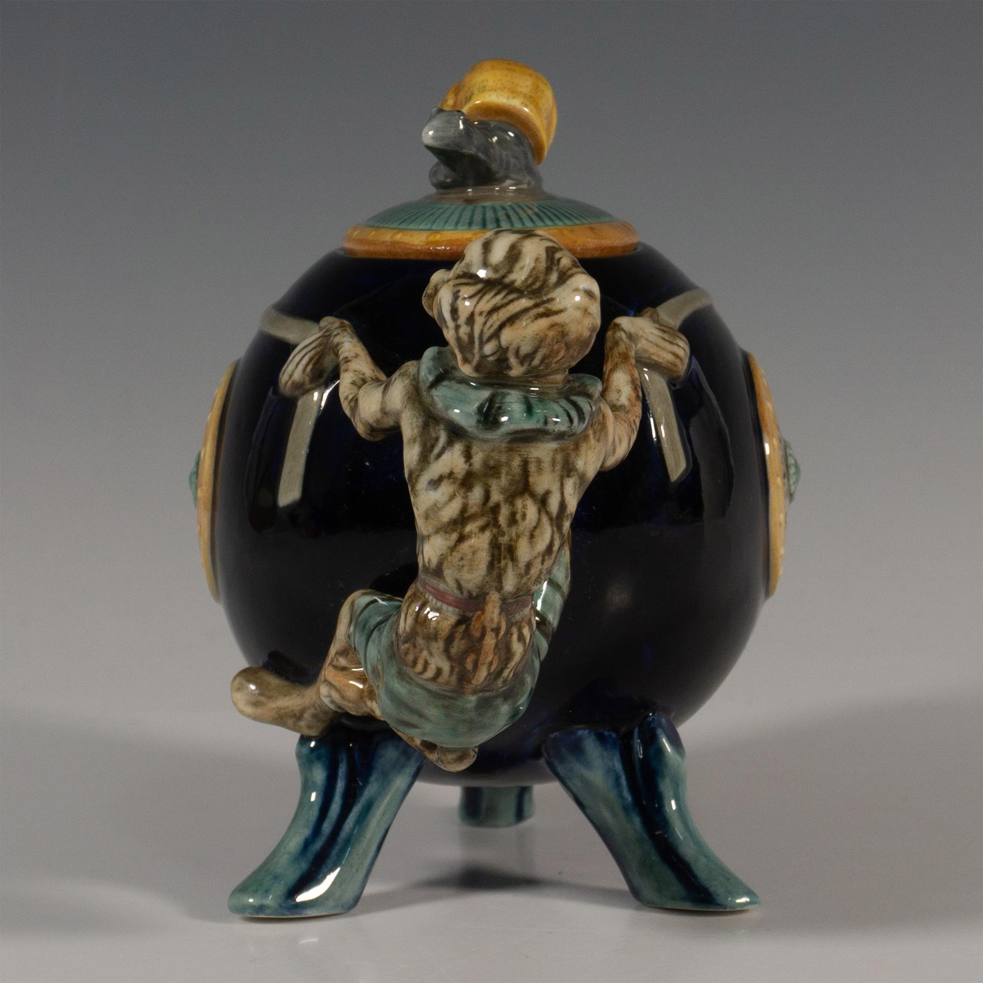 Minton Archive Limited Edition Cockerel and Monkey Teapot - Image 4 of 6