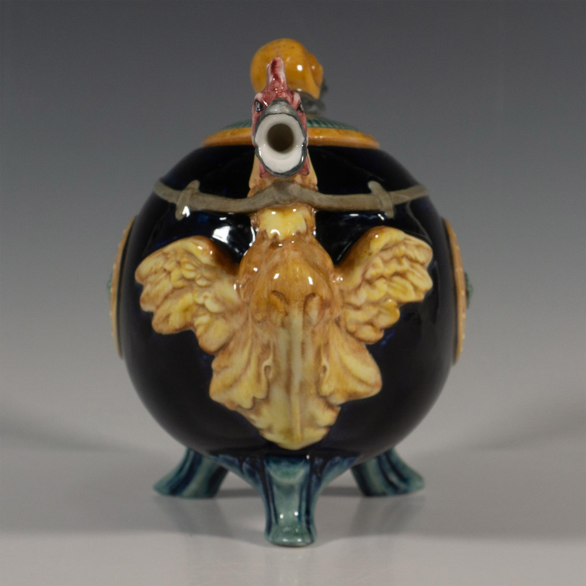 Minton Archive Limited Edition Cockerel and Monkey Teapot - Image 2 of 6
