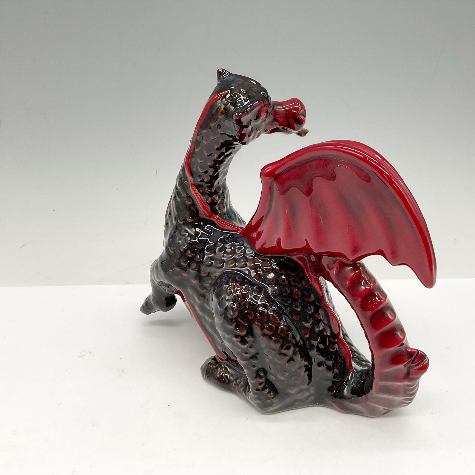 Royal Doulton Flambe Figurine, Dragon HN3552 - Bild 2 aus 3