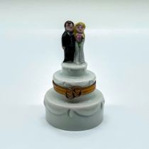 Limoges ER Porcelain Wedding Cake Box