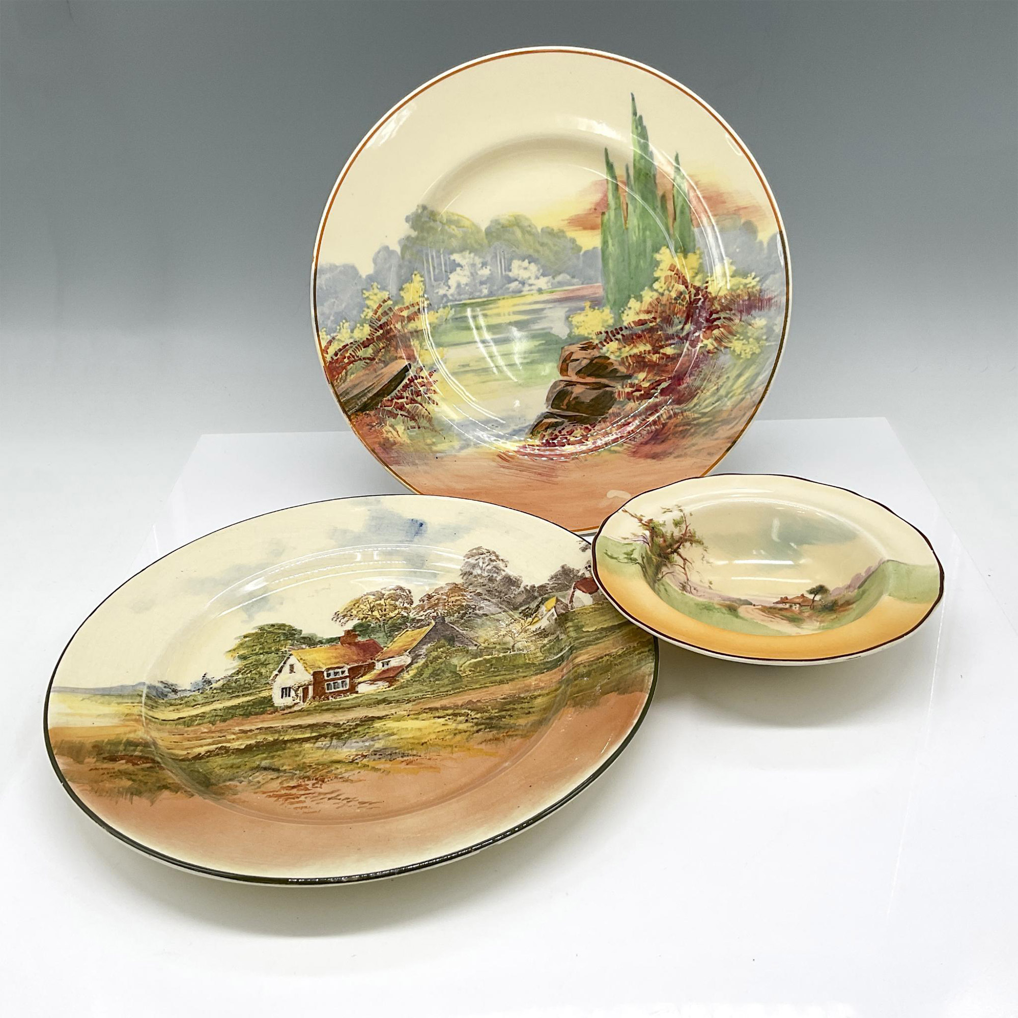 3pc Royal Doulton Series Ware Tableware - Image 2 of 3