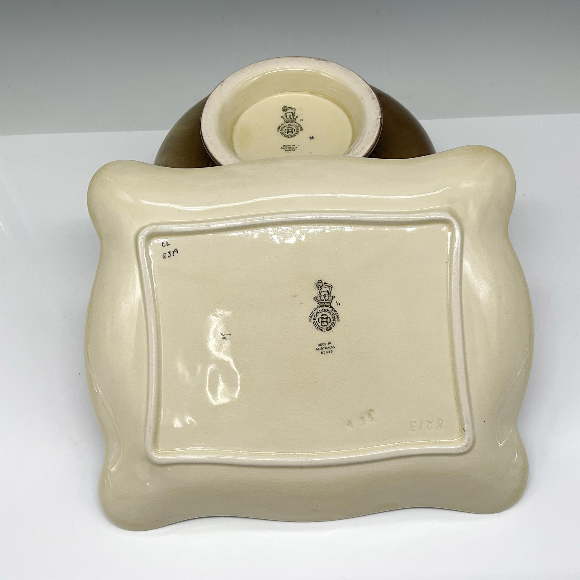 2pc Royal Doulton Series Ware, David Copperfield - Image 3 of 3