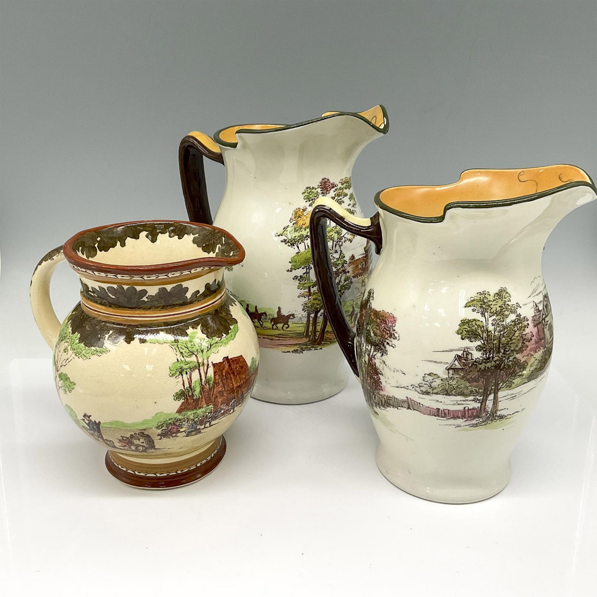 3pc Royal Doulton Porcelain Authors and Inns Series Pitchers - Bild 3 aus 4