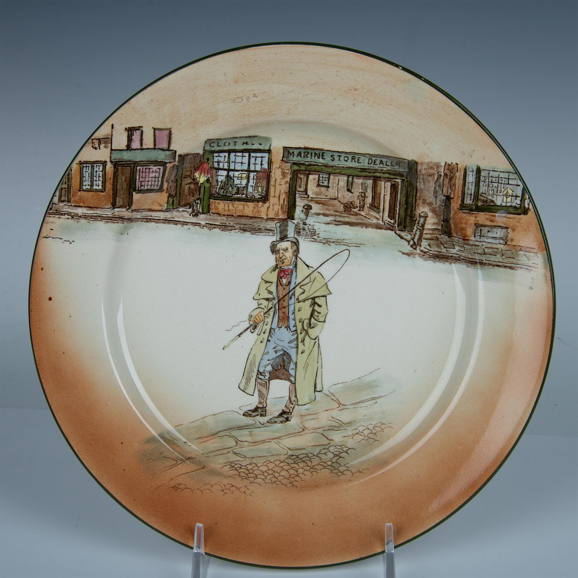 4pc Royal Doulton Dickens Ware Plates - Image 6 of 8