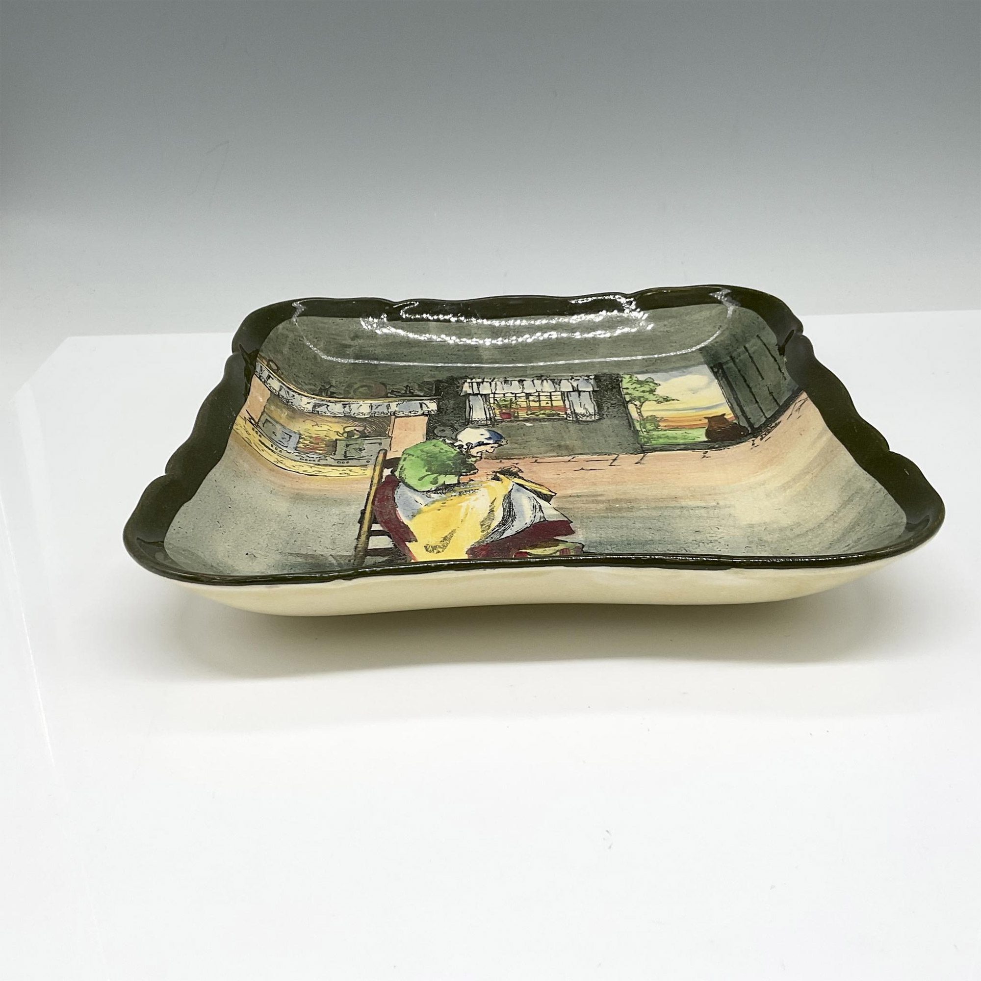 Royal Doulton Series Ware Plate, Fireside - Bild 2 aus 3