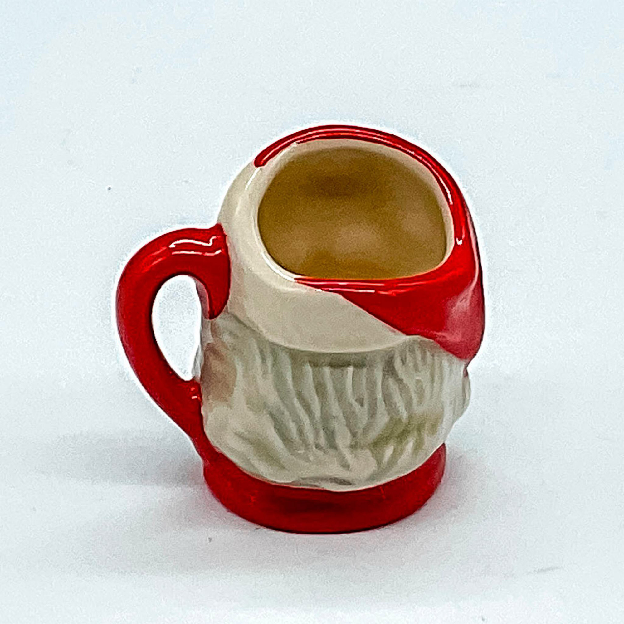 Santa Claus D6950 (Red Handle) - Tiny - Royal Doulton Character Jug - Bild 2 aus 3