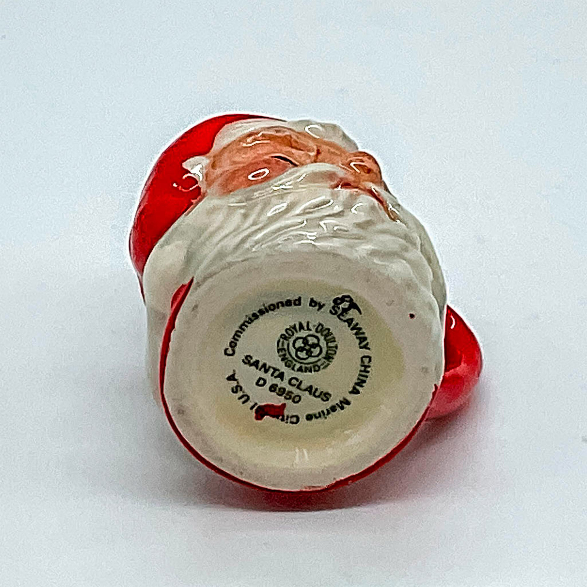 Santa Claus D6950 (Red Handle) - Tiny - Royal Doulton Character Jug - Bild 3 aus 3