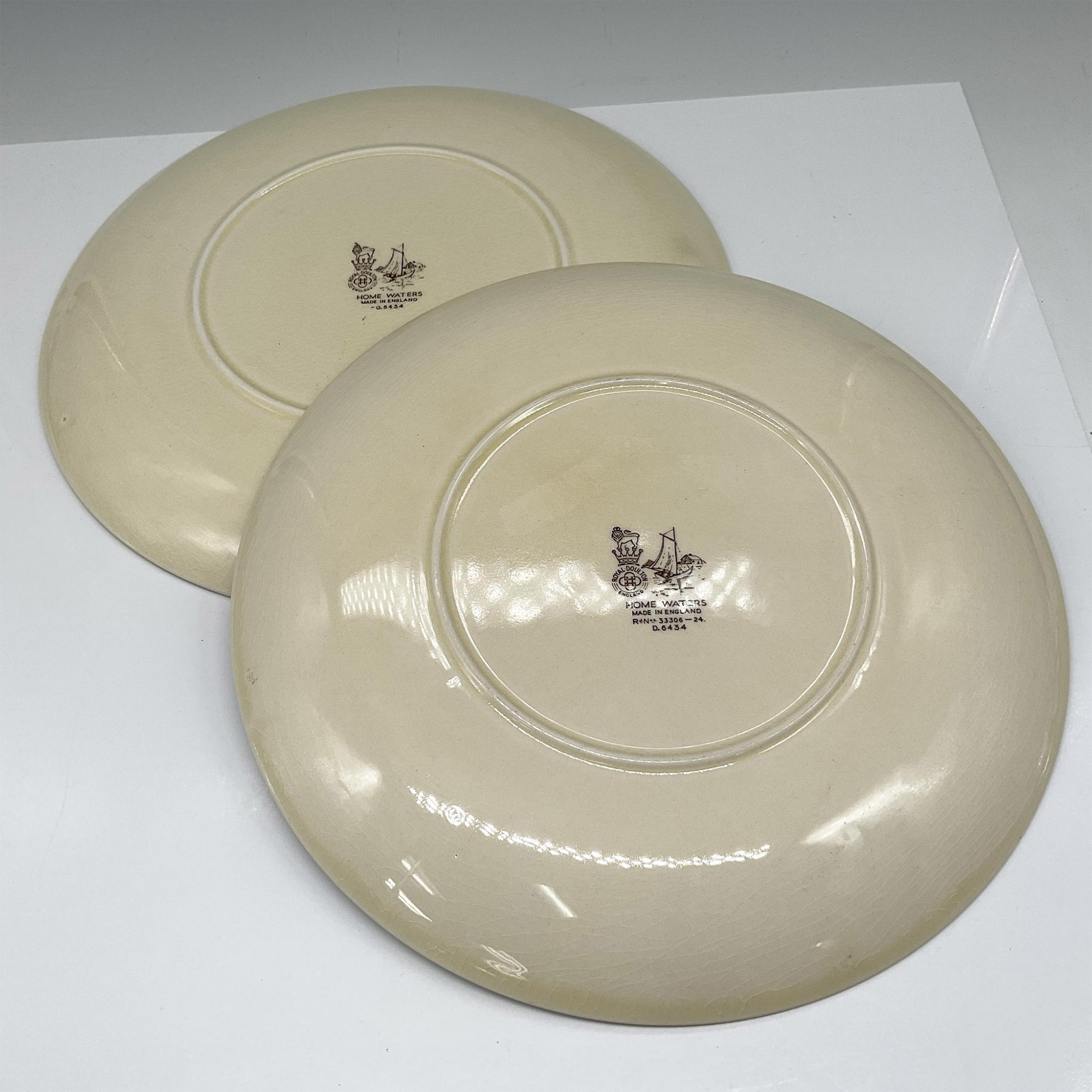 2pc Royal Doulton Series Ware, Home Waters - Image 3 of 4