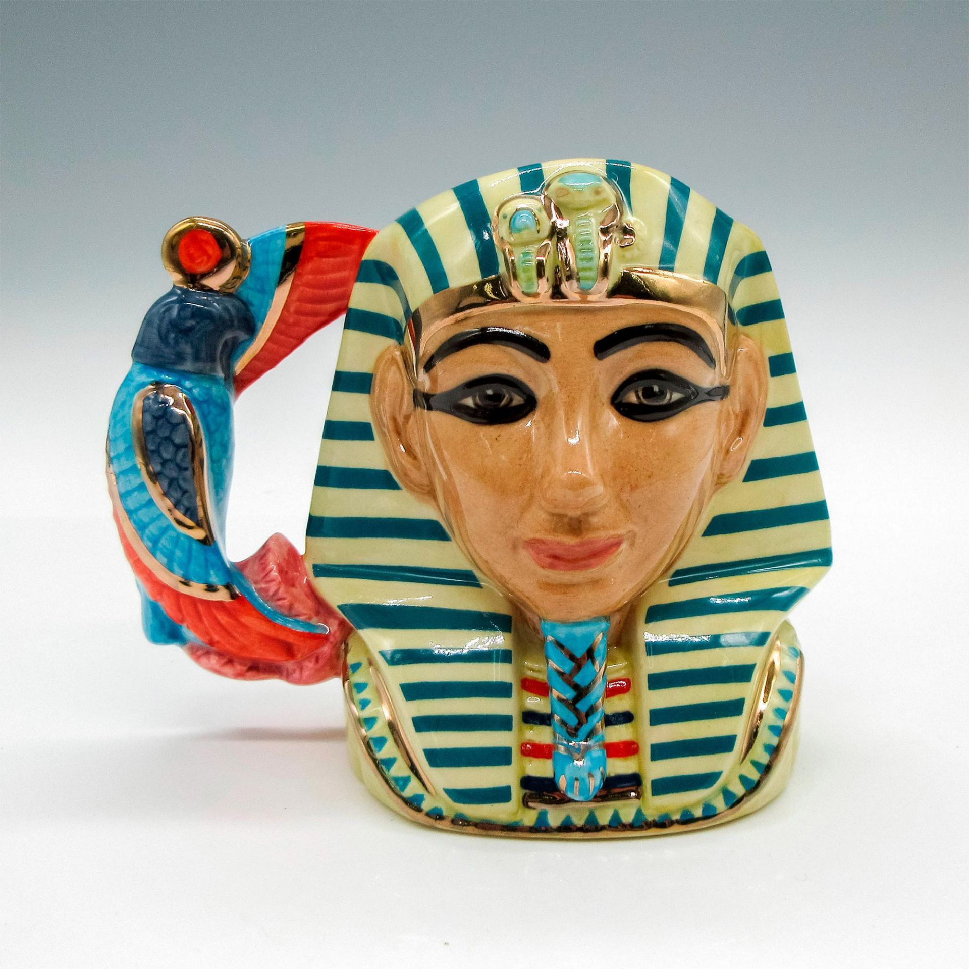 Tutankhamen D7127 - Small - Royal Doulton Character Jug