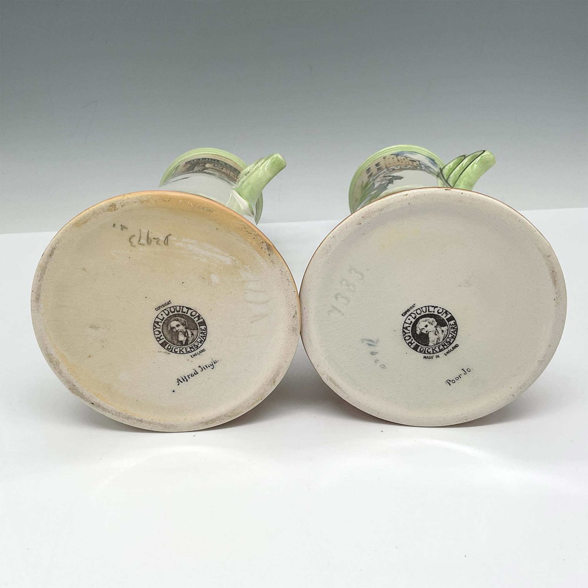 Pair of Royal Doulton Dickens Ware Vases - Image 3 of 3