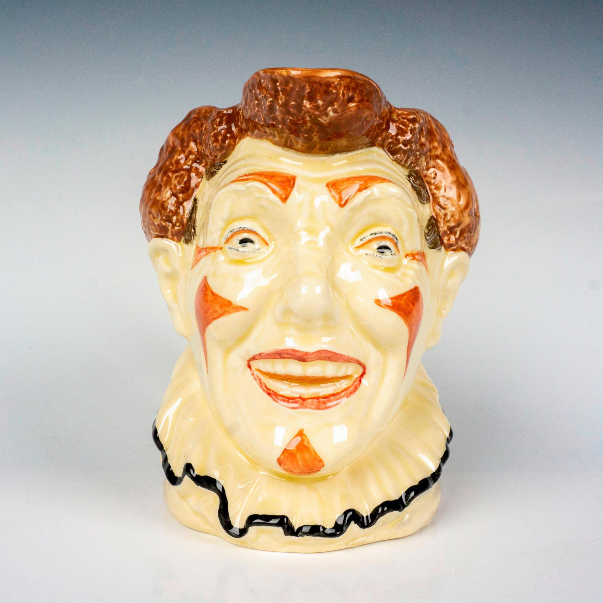 The Clown, Brown Hair D5610 - Large - Royal Doulton Character Jug