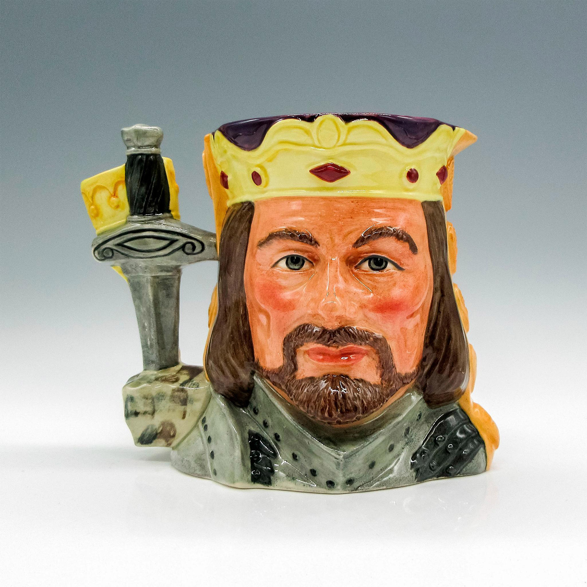 King Arthur and Guinevere D6836 - Large - Royal Doulton Character Jug - Image 2 of 5