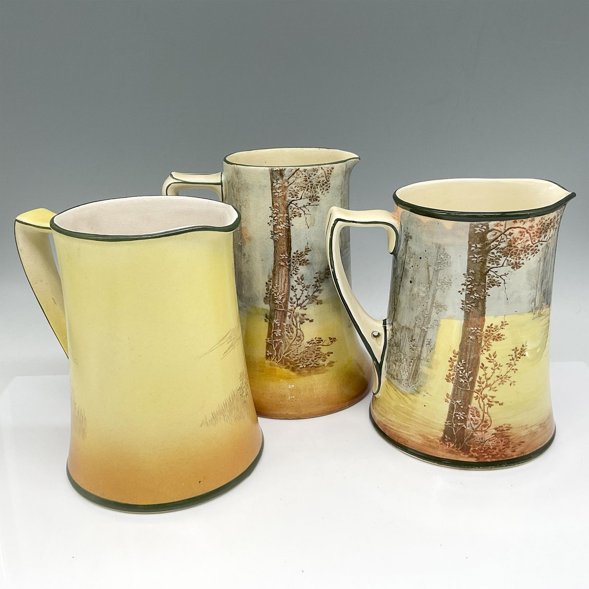 3pc Royal Doulton Series Ware, Shakespearean Pitchers - Image 2 of 3