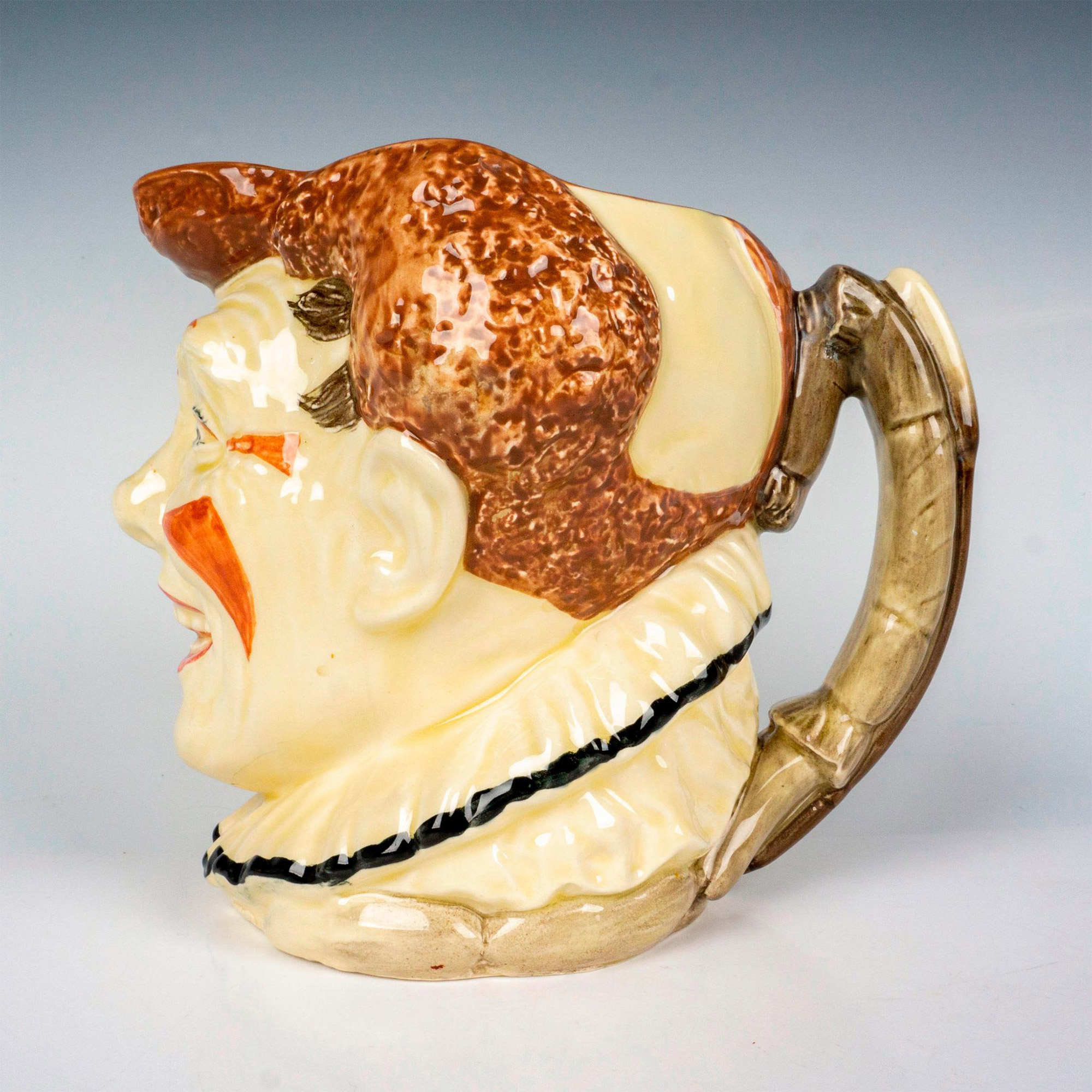 The Clown, Brown Hair D5610 - Large - Royal Doulton Character Jug - Image 2 of 4