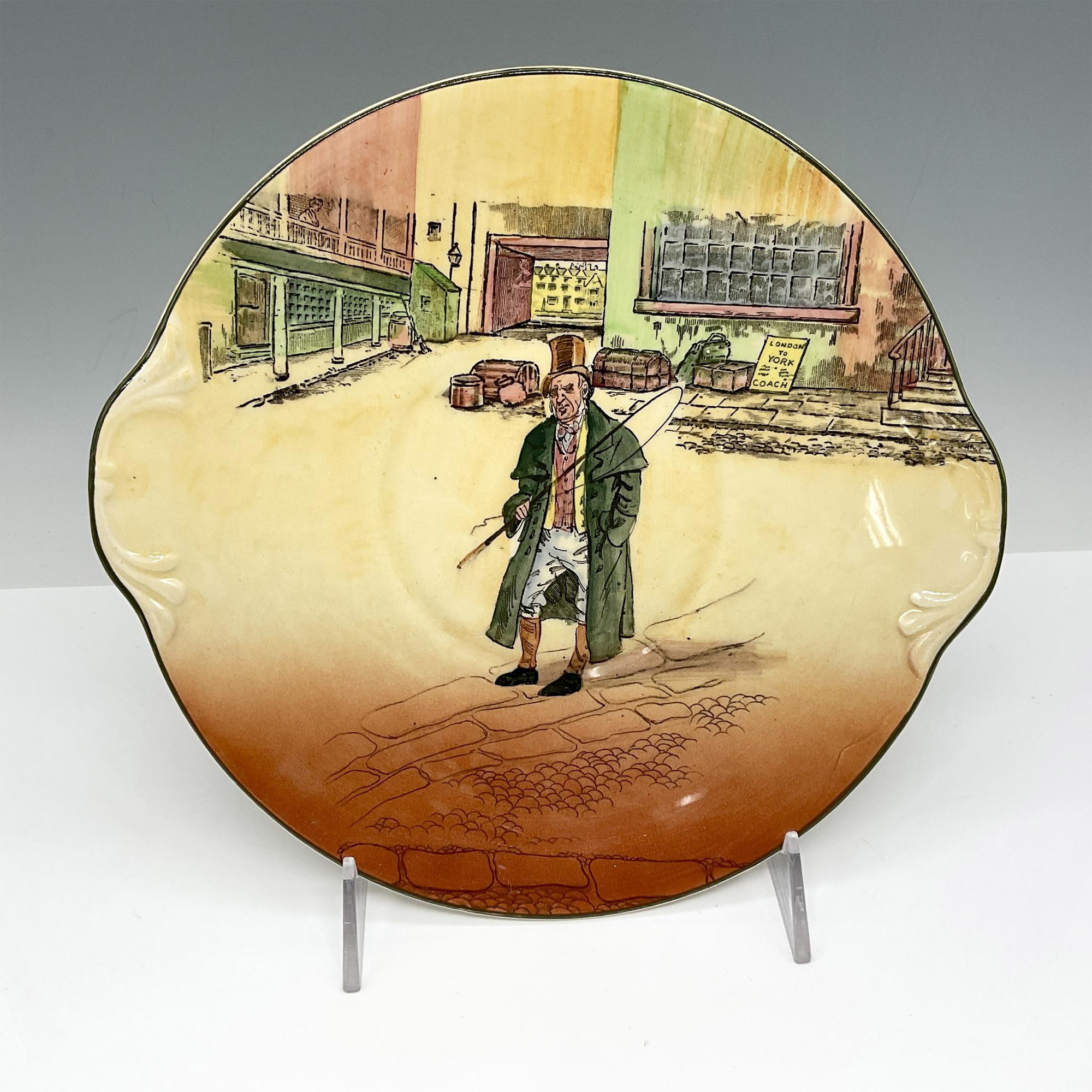 3pc Royal Doulton Dickens Ware Plates, Buzfuz & Barkis - Image 3 of 4