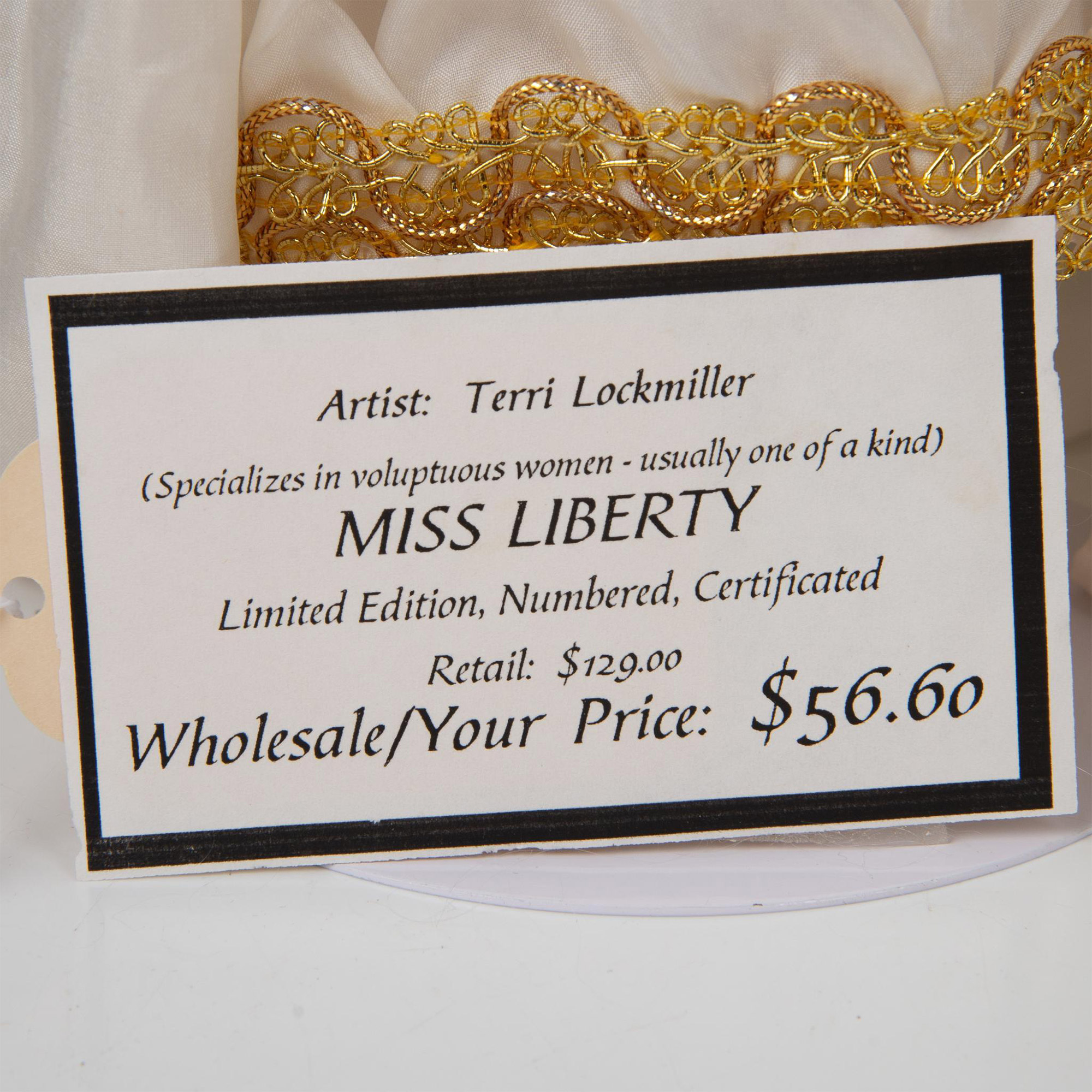 International Treasury of Collectibles Doll, Miss Liberty - Image 4 of 14
