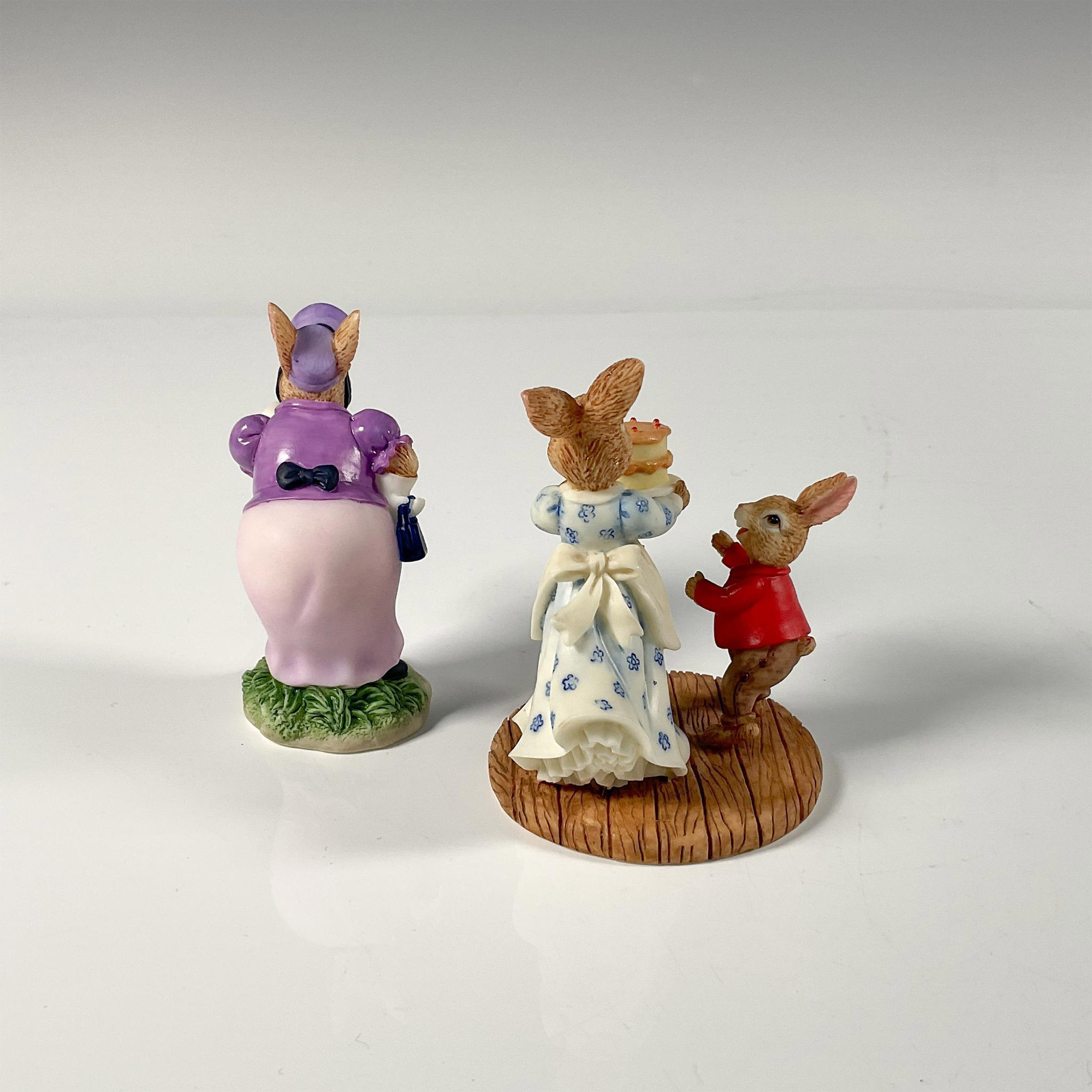 2pc Royal Doulton Resin Bunnykins Figurines - Image 2 of 4