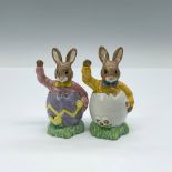 2pc Royal Doulton Bunnykins Figurines, Easter Surprise