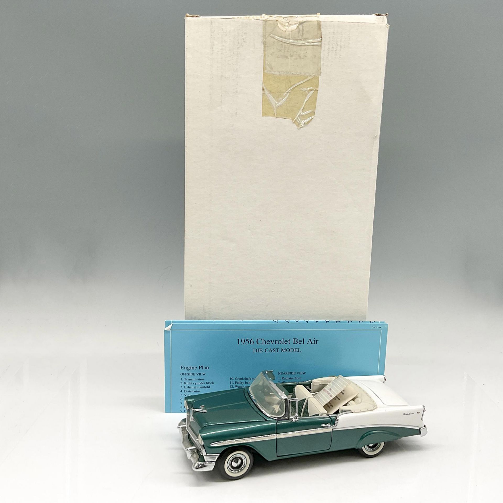 Franklin Mint Models, 1956 Chevrolet Convertible Bel Air - Bild 4 aus 4