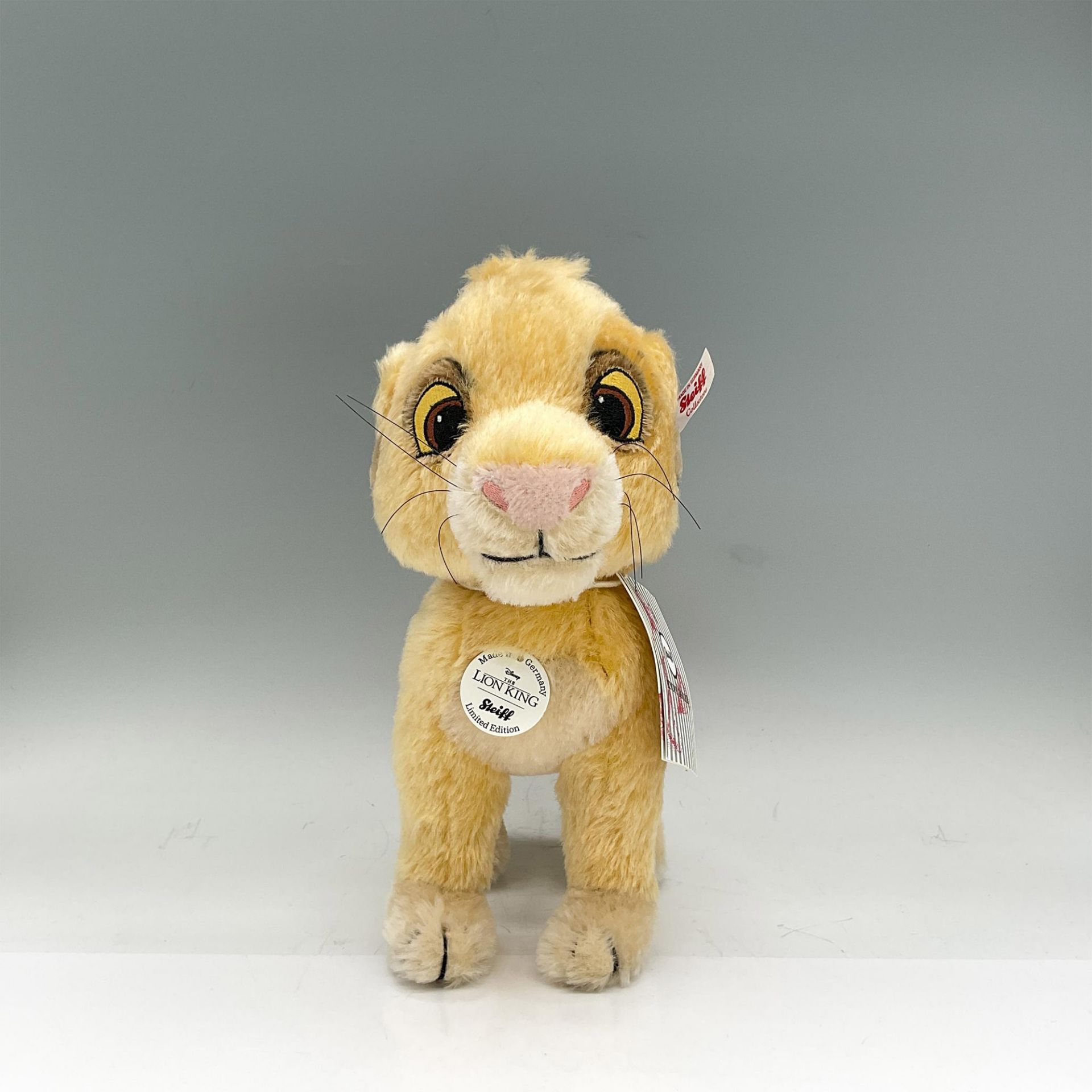 Steiff Mohair Stuffed Figure, Simba of Lion King - Image 2 of 4