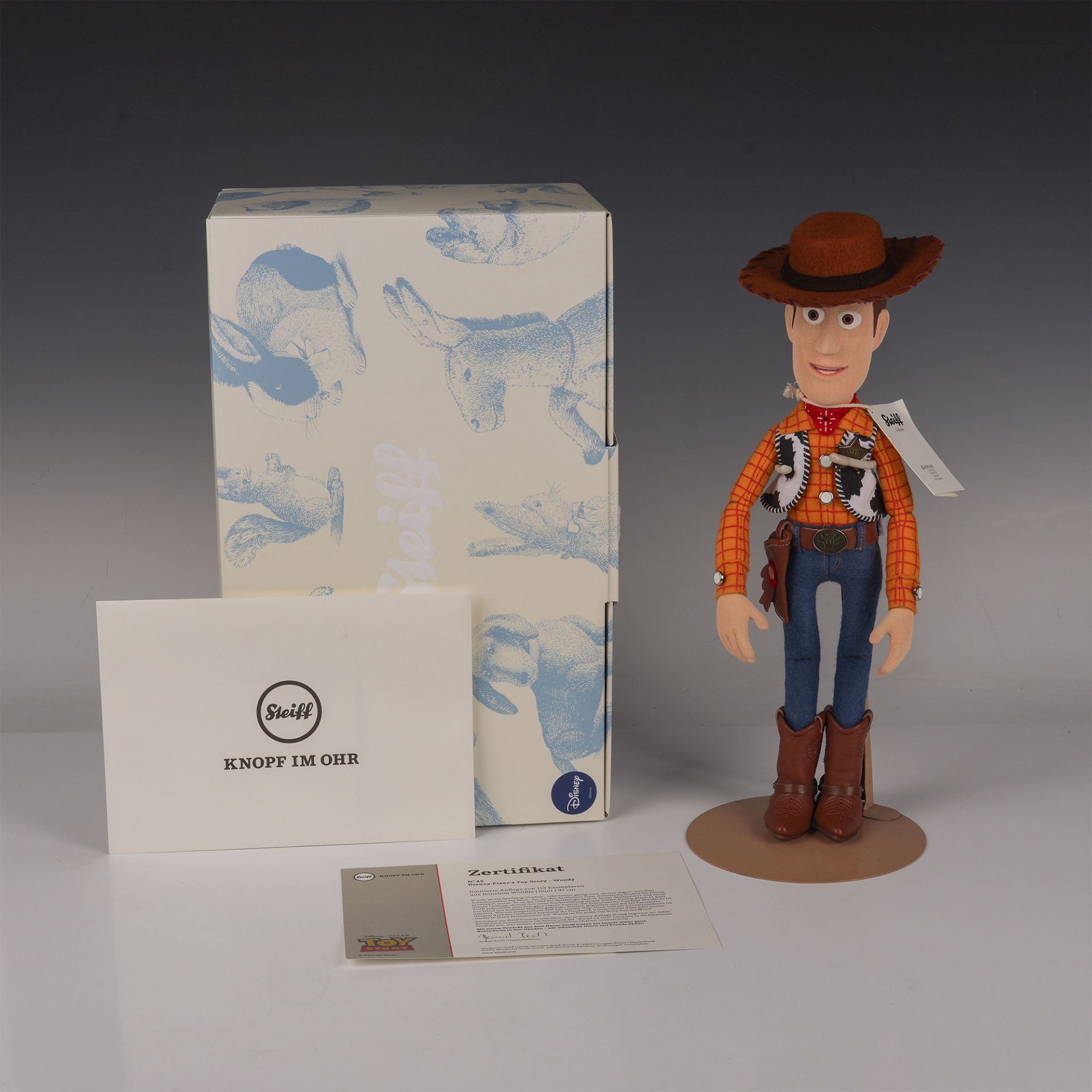 Steiff Character, Woody from Disney/Pixar's Toy Story - Image 9 of 12