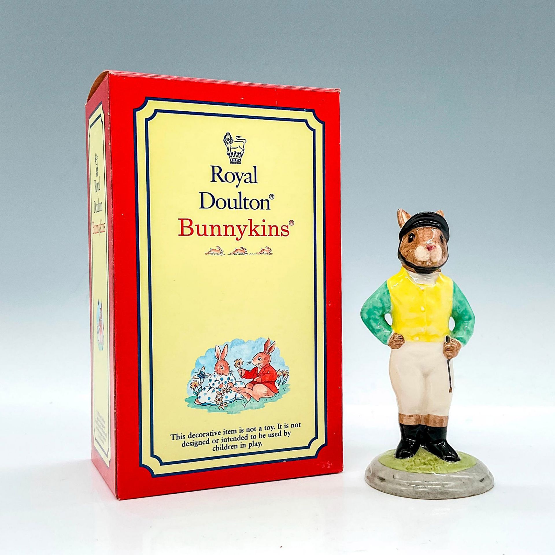 Royal Doulton Bunnykins Figurine, Jockey DB169 - Bild 2 aus 4