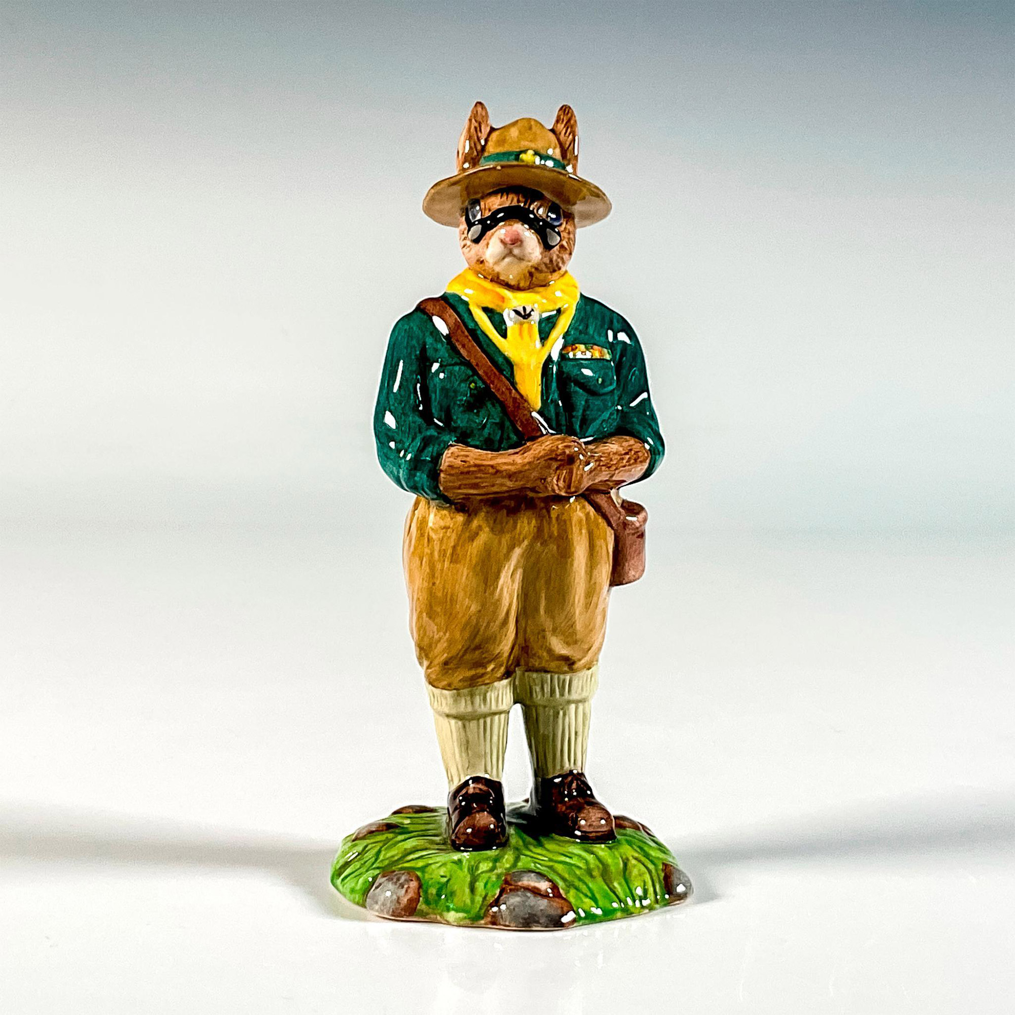 Royal Doulton Bunnykins Prototype Figurine, Scout Leader