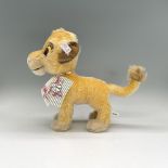 Steiff Mohair Stuffed Figure, Simba of Lion King
