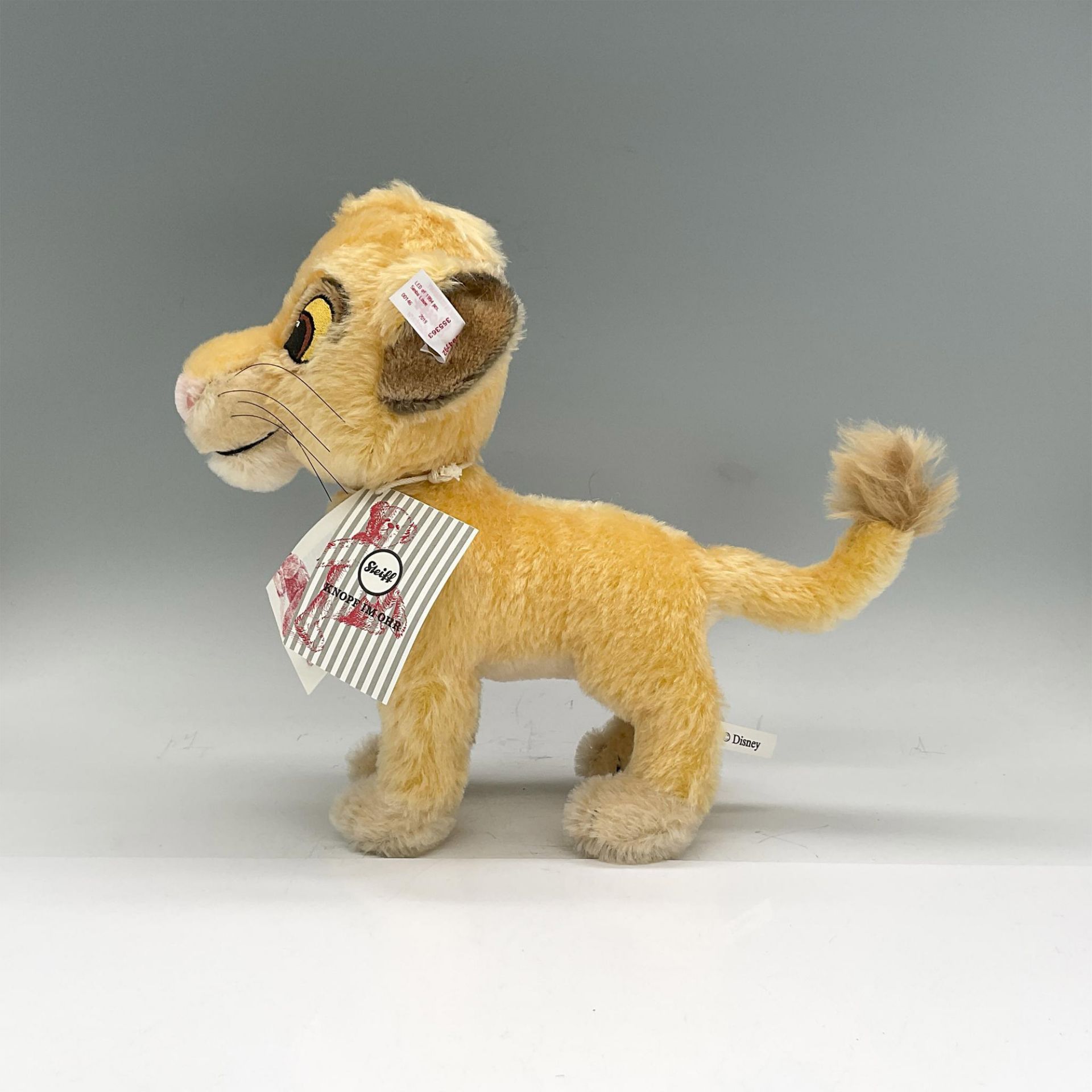Steiff Mohair Stuffed Figure, Simba of Lion King