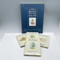 5pc Beatrix Potter Books, Peter Rabbit & The Artist