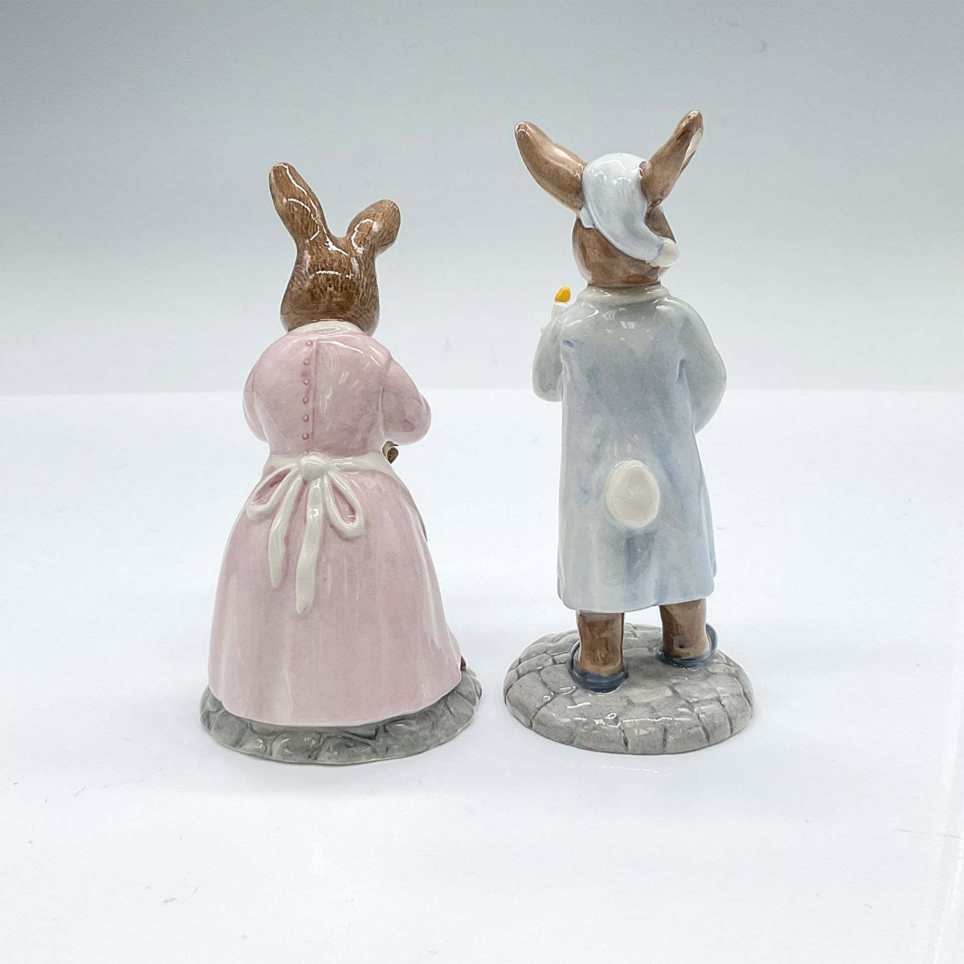 2pc Royal Doulton Bunnykins Figurines, Nursery DB167/270 - Bild 2 aus 3