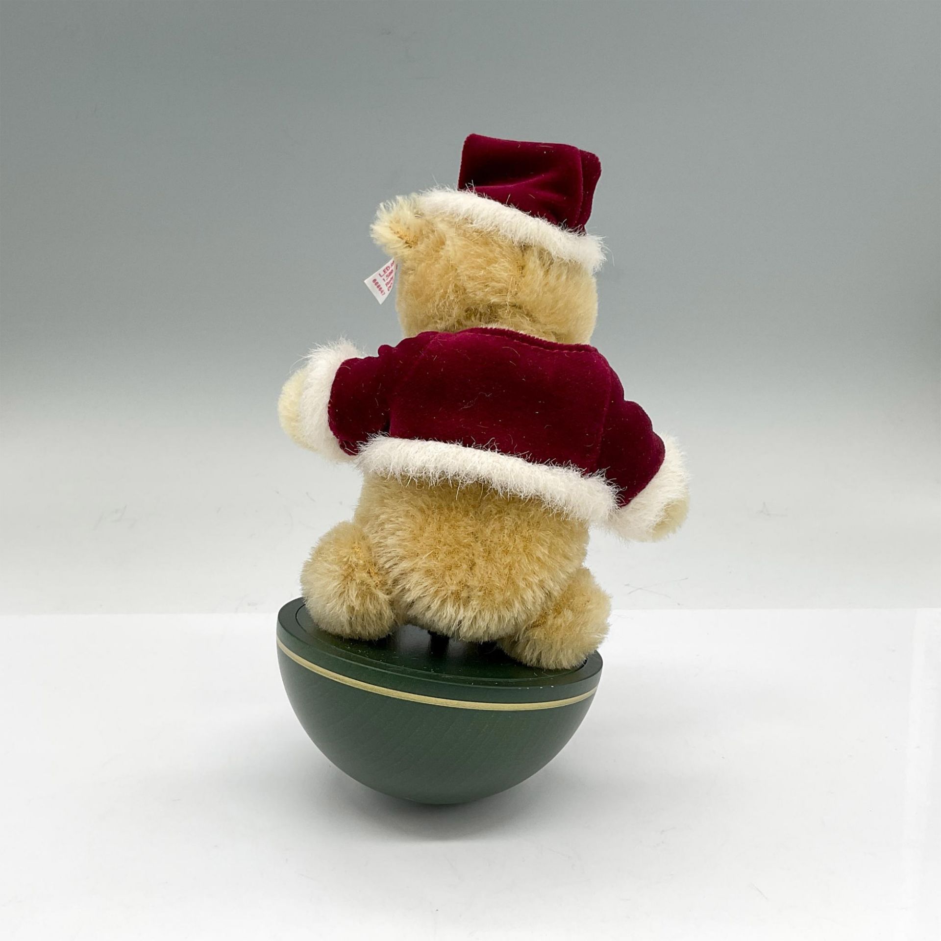 Steiff Mohair Bear, Pooh The Christmas Tumbler - Bild 2 aus 3
