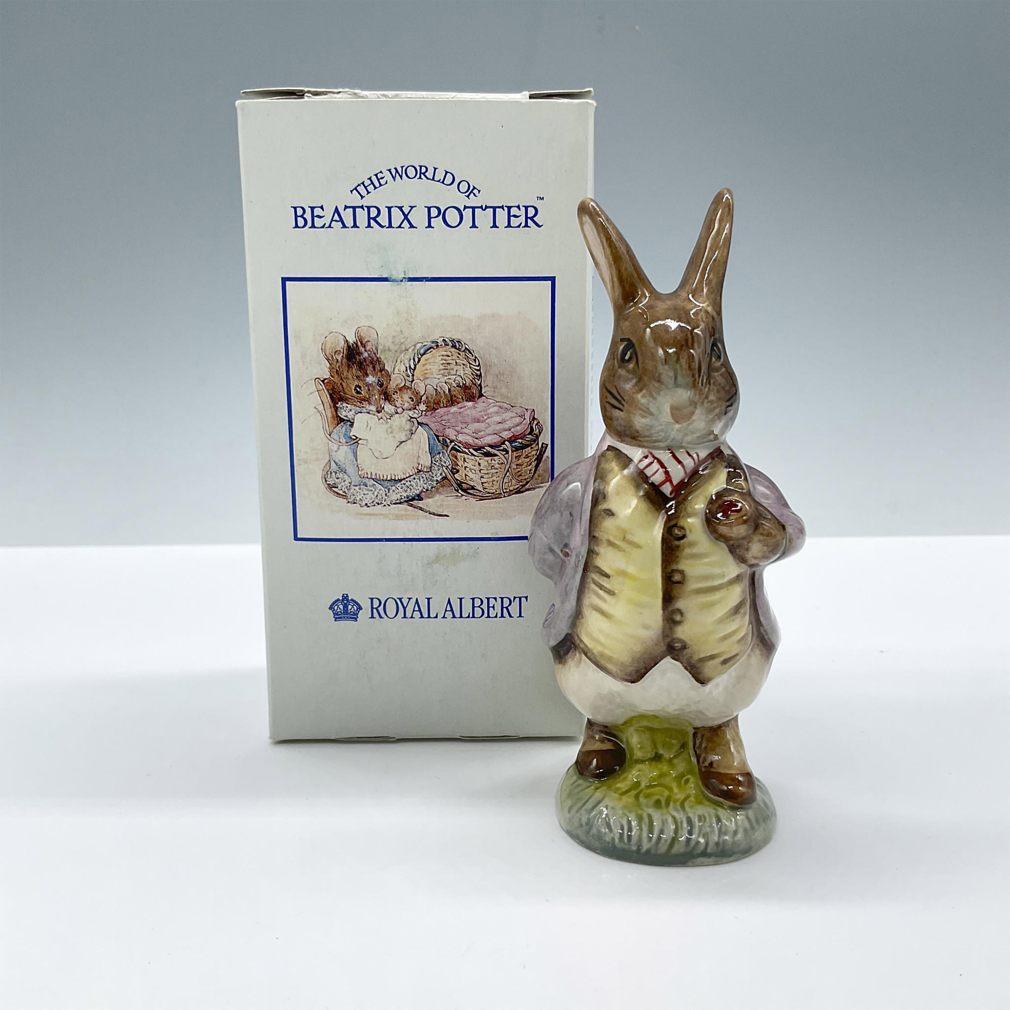 Royal Albert Beatrix Potter Figurine, Mr Benjamin Bunny - Image 4 of 4
