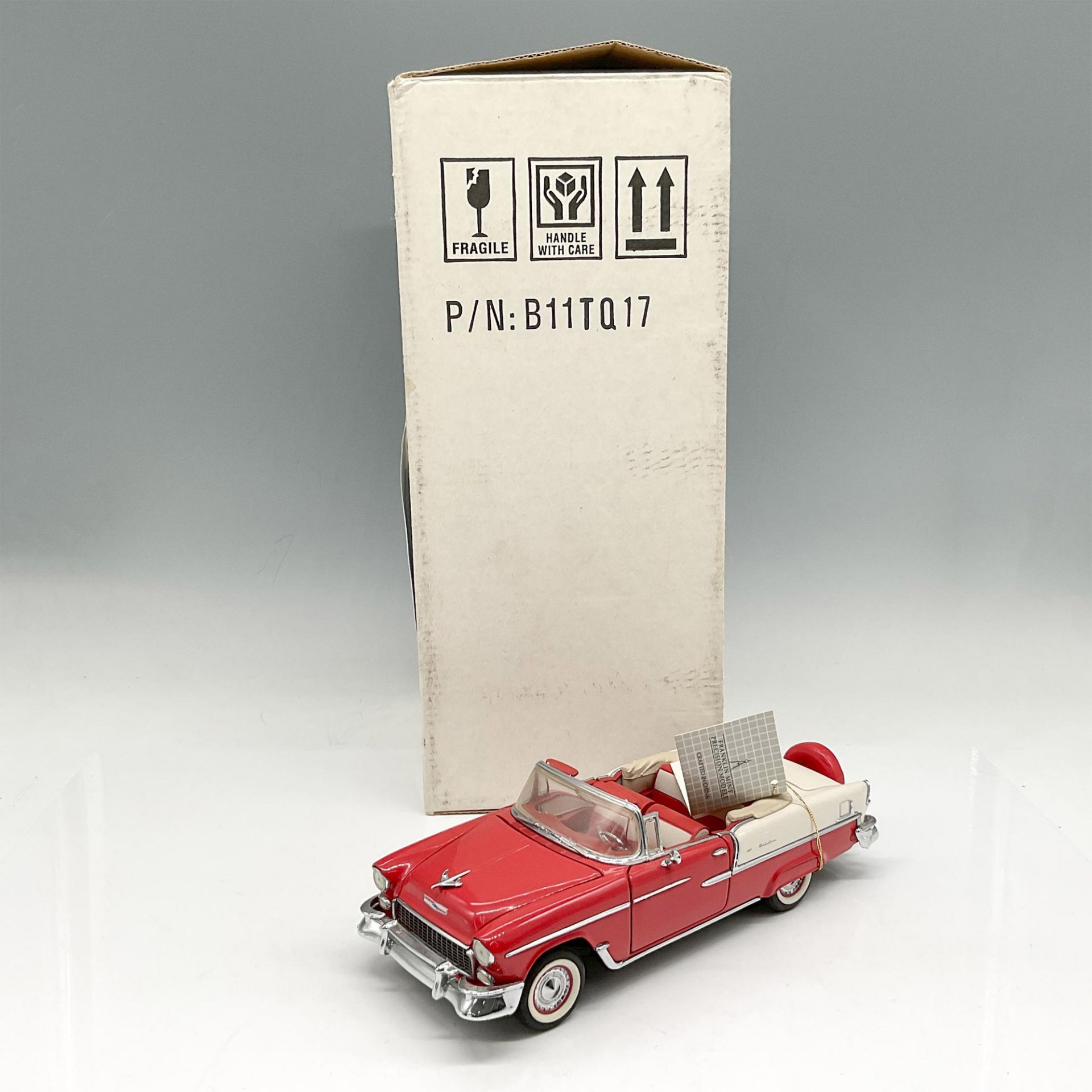 Franklin Mint Models, 1955 Chevrolet Convertible Bel Air - Bild 4 aus 4