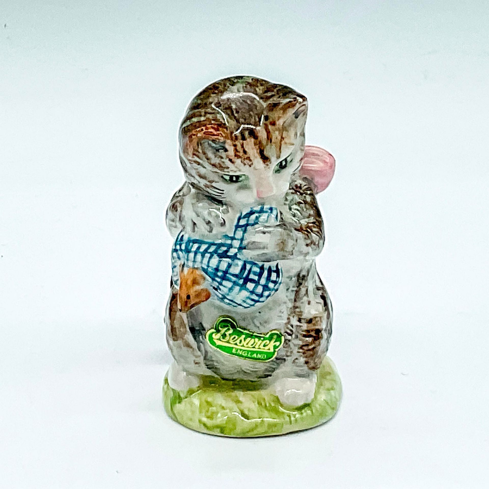 Beswick Beatrix Potter Figurine, Miss Moppet (Striped)