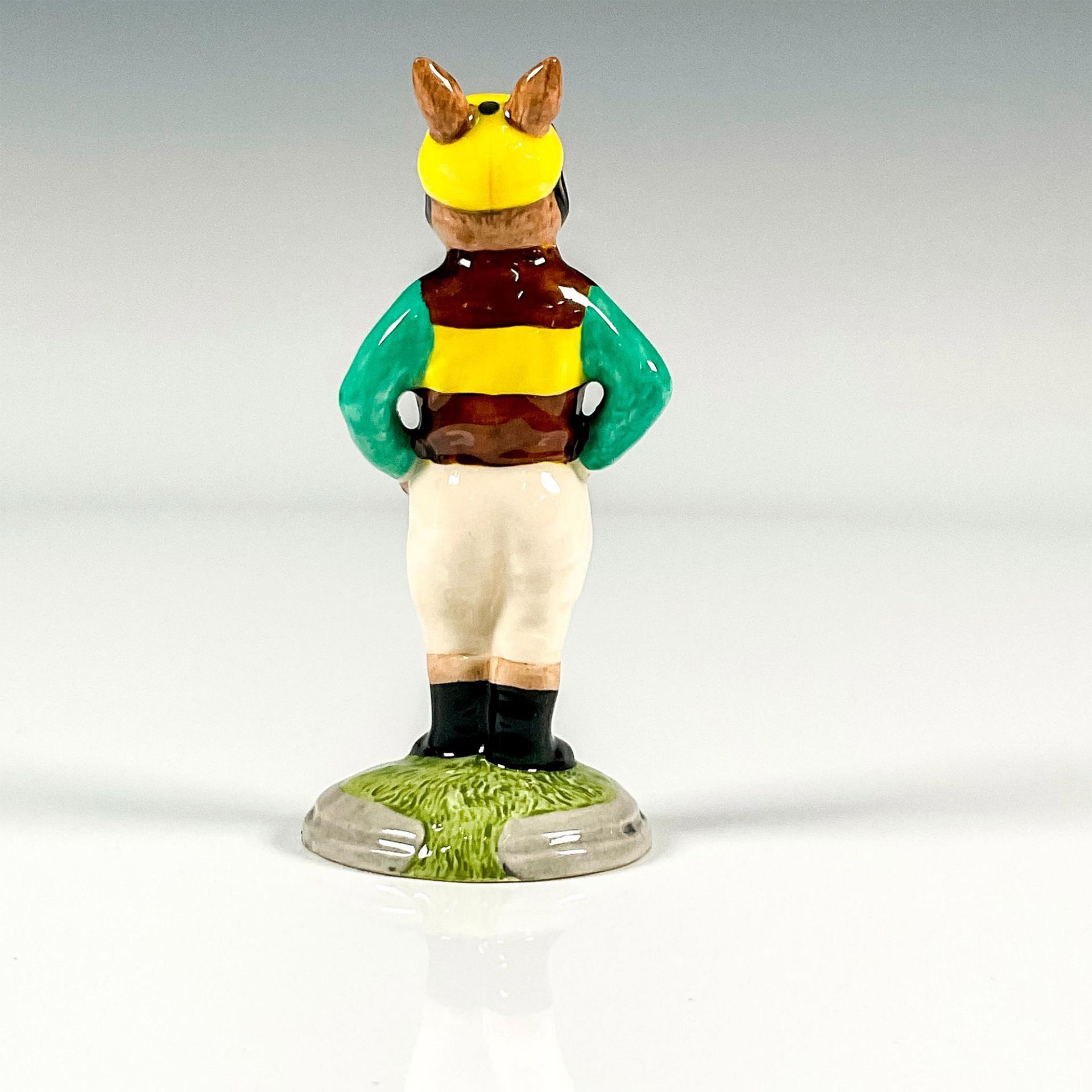 Royal Doulton Bunnykins Prototype Colorway Figurine, Jockey - Bild 2 aus 3