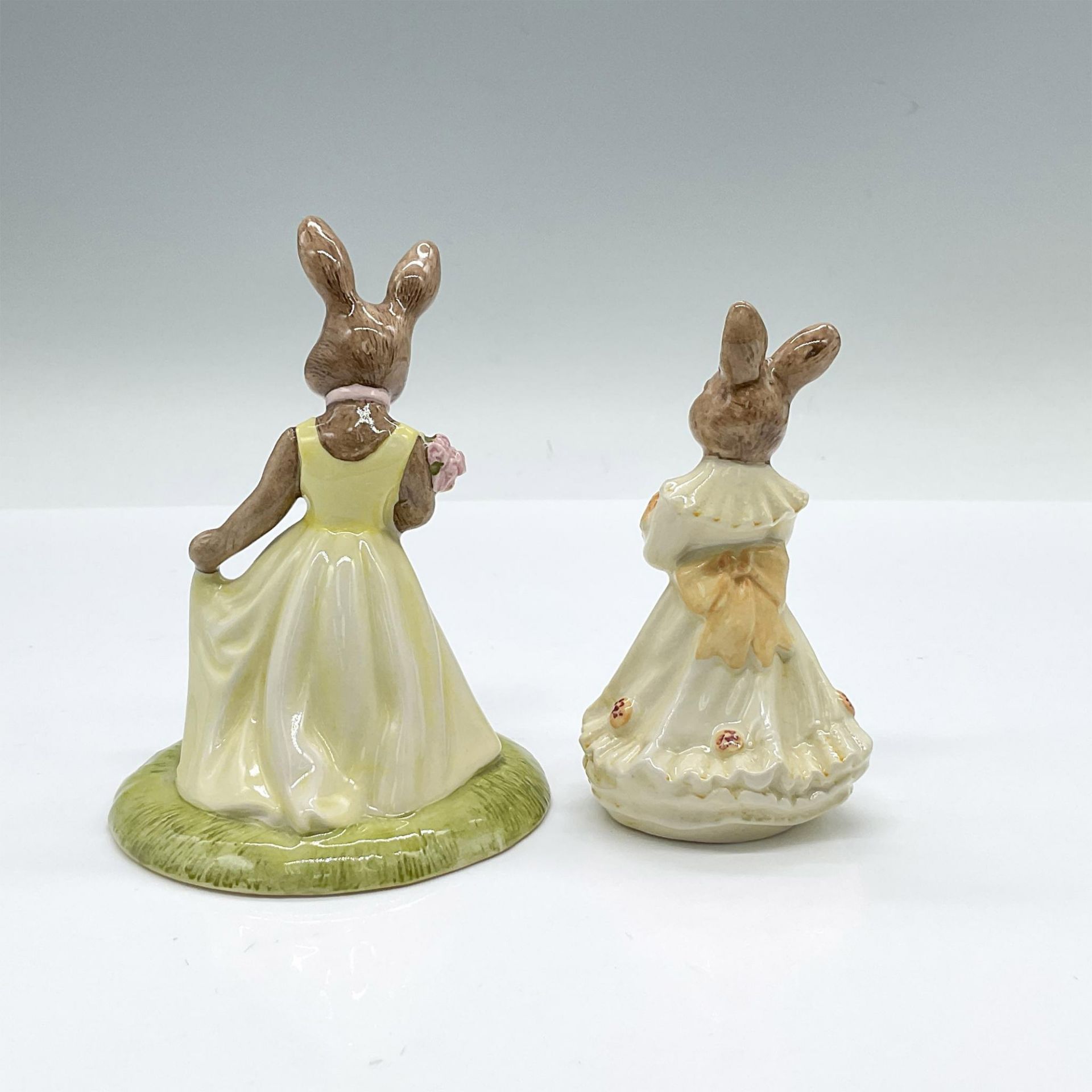 2pc Royal Doulton Bunnykins Figurines, With Love DB269/173 - Bild 2 aus 3