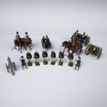 17pc British Toy Soldiers