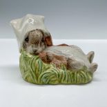 Royal Albert Beatrix Potter Figurine, Benjamin Bunny Wakes Up