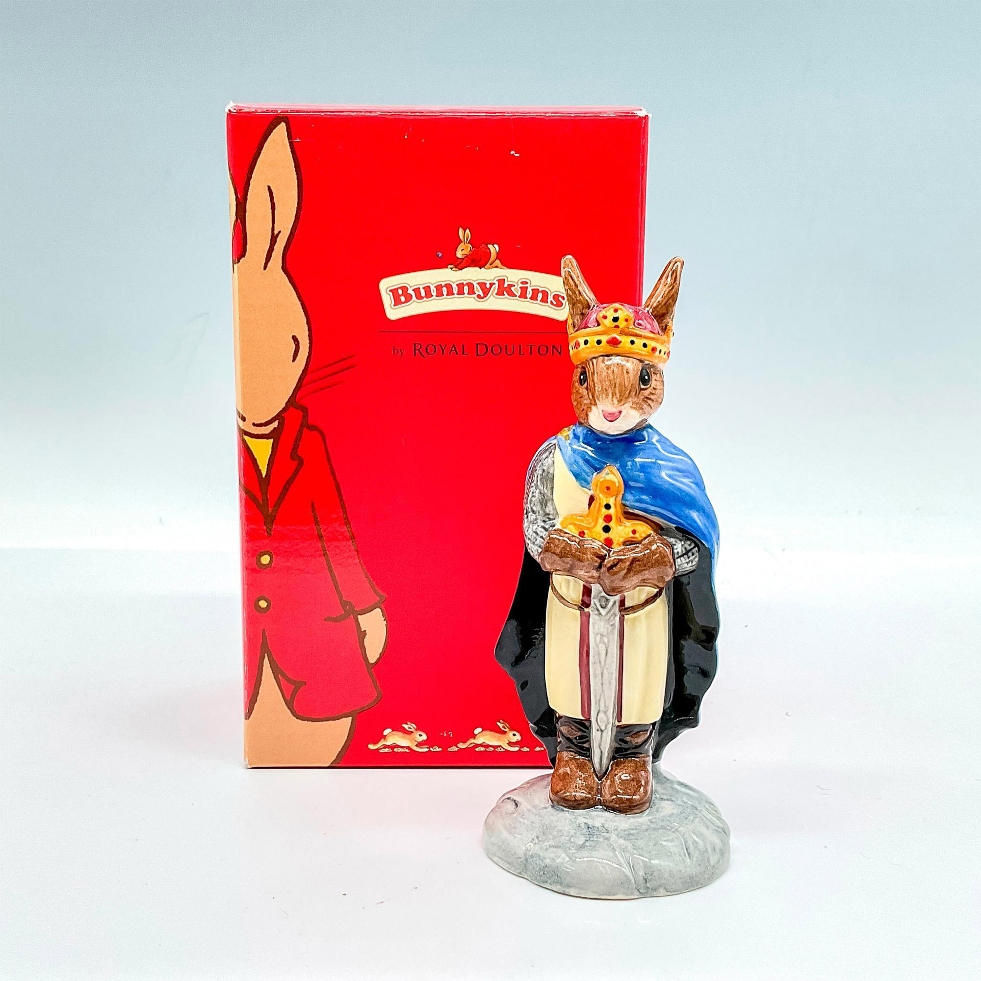 Royal Doulton Bunnykins Figurine, King Arthur DB304 - Image 4 of 4