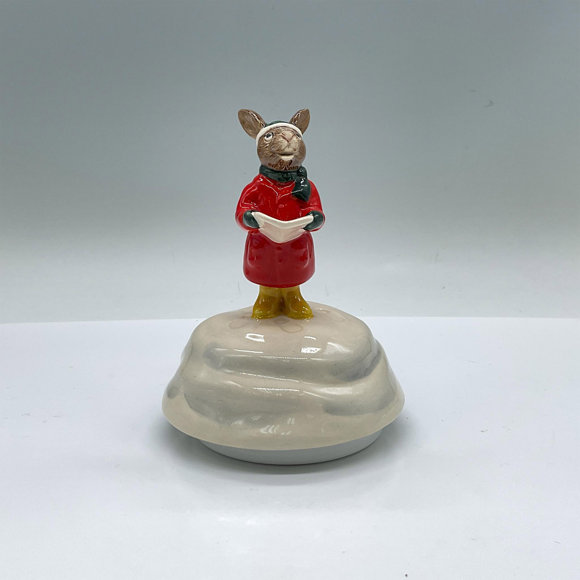 Royal Doulton Bunnykins Music Box, Carol Singer DB53