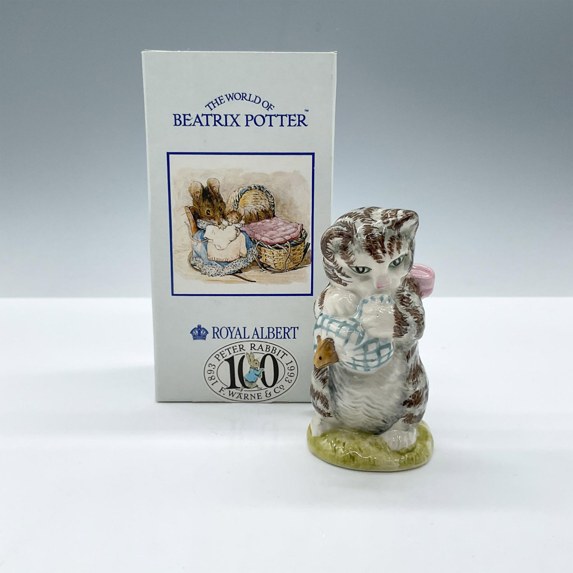 Royal Albert Beatrix Potter Figurine, Miss Moppet - Image 4 of 4