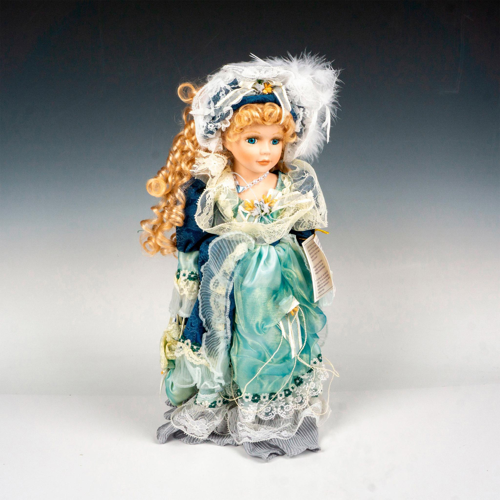 Duck House Heirloom Porcelain Doll, Jadzia D18-8909-K