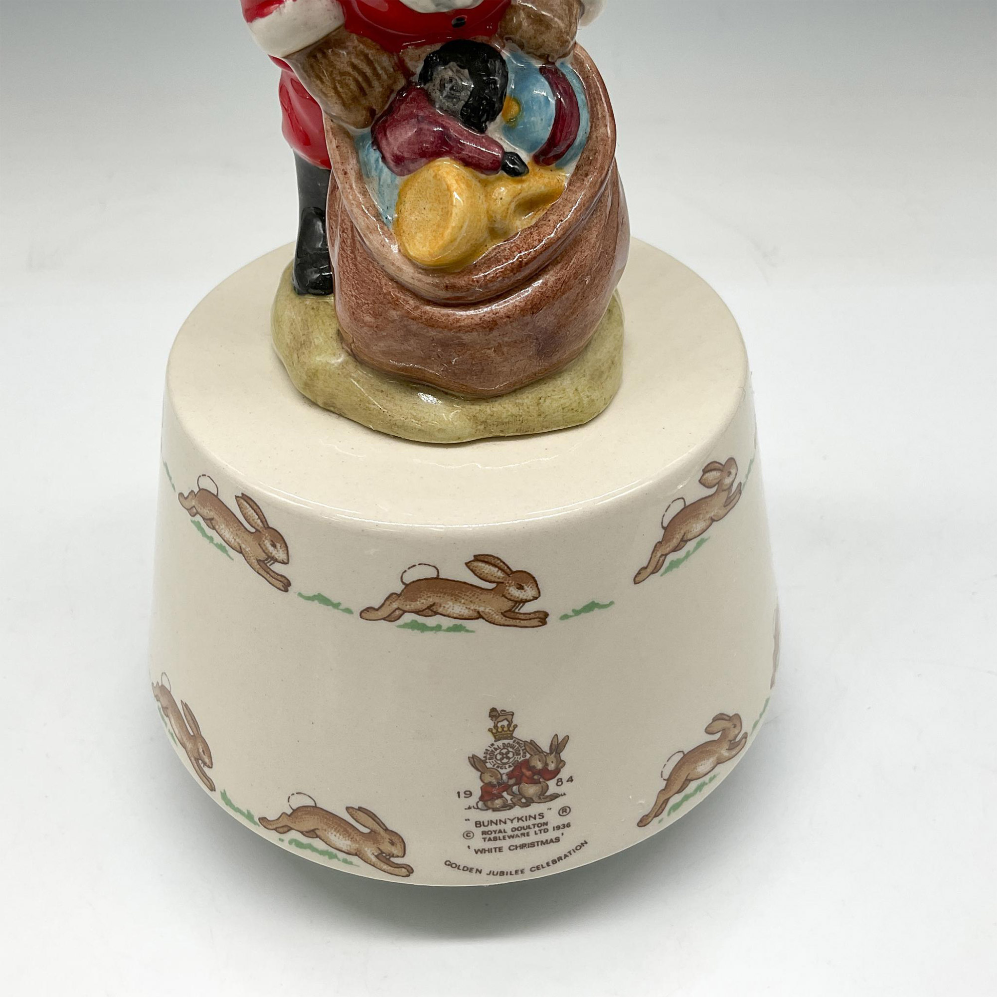 Royal Doulton Bunnykins Music Box, White Christmas - Image 4 of 4