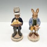 2pc Royal Doulton Bunnykins Figurines, Inventors Collection DB437/438
