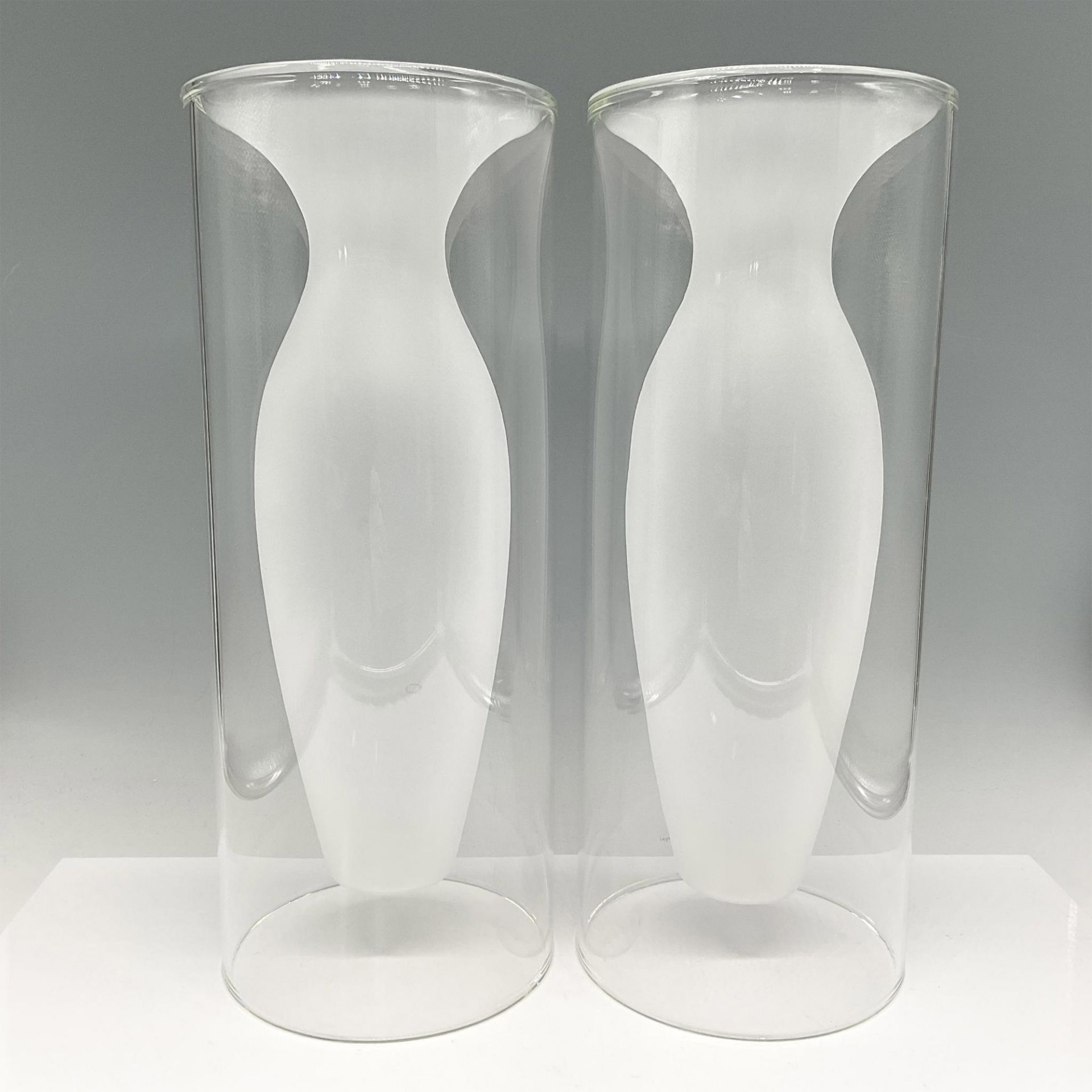 Pair of Philippi Esmeralda Vases, Large - Bild 3 aus 4