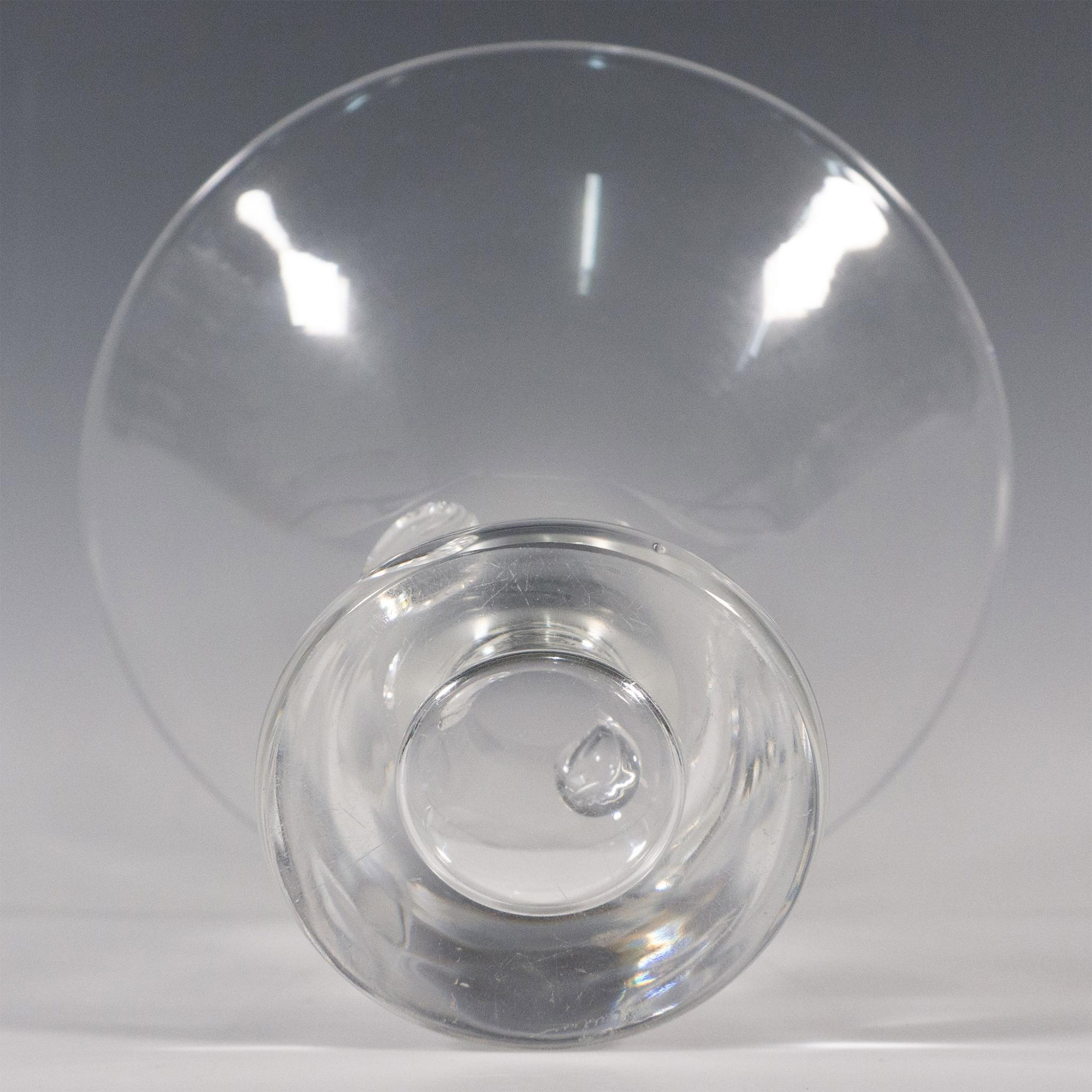 Steuben by David Pollard Glass Vase, Coronet - Image 3 of 3