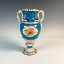 Meissen Porcelain Urn Vase with Snake Handles