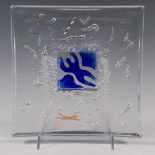Kosta Boda by Bertil Vallien Domino Glass Centerpiece