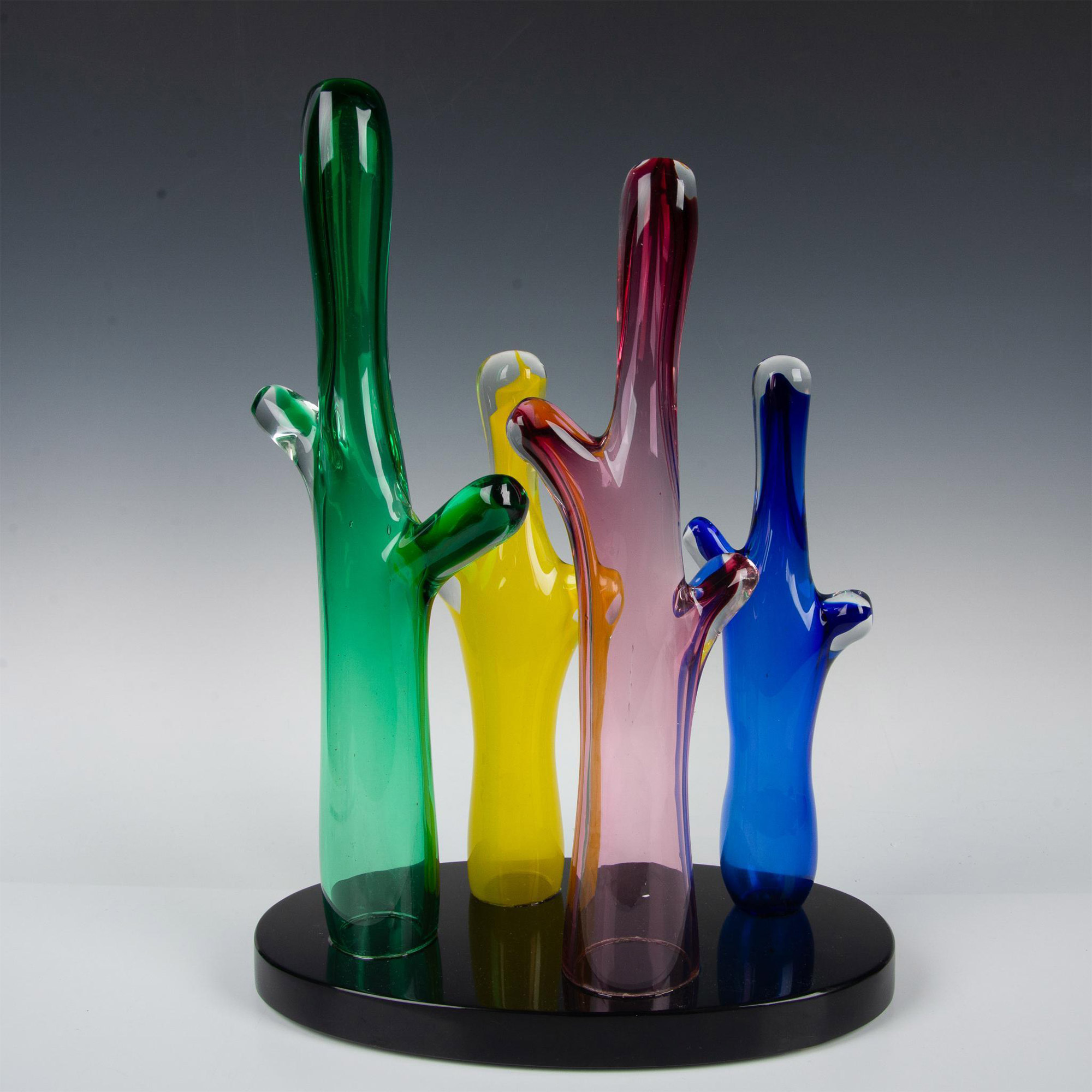Murano Riccardo Licata Glass Sculpture, Coro - Image 3 of 4